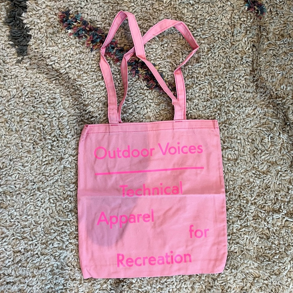 Outdoor voices Los Angeles tote bag
